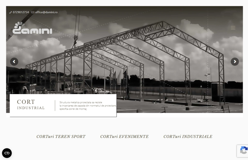 Site de prezentare Damini