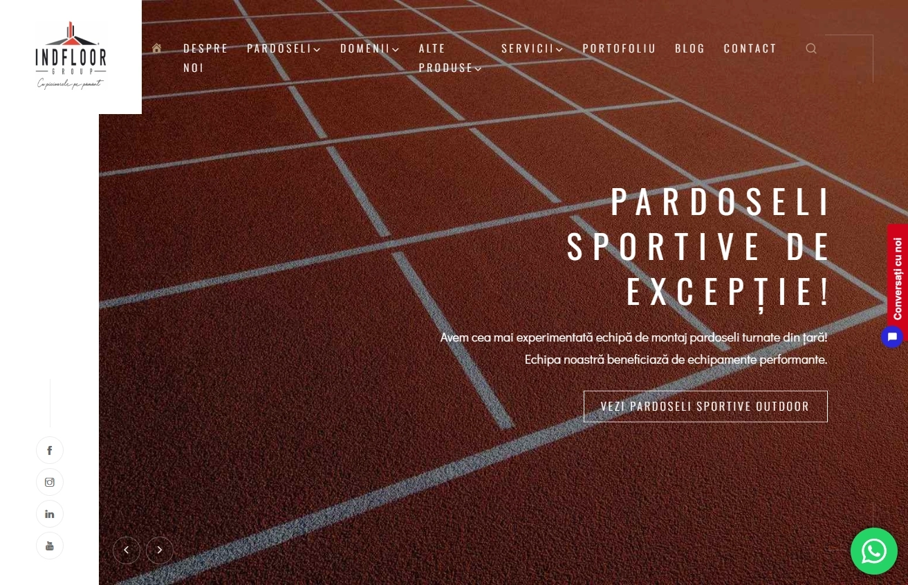 Site de prezentare Indfloor