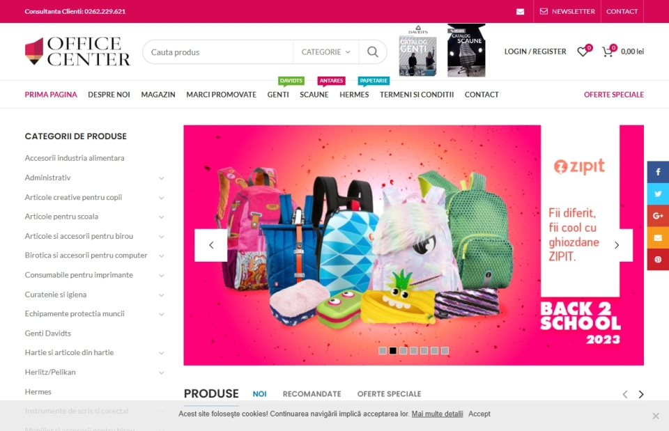 Magazin online Office