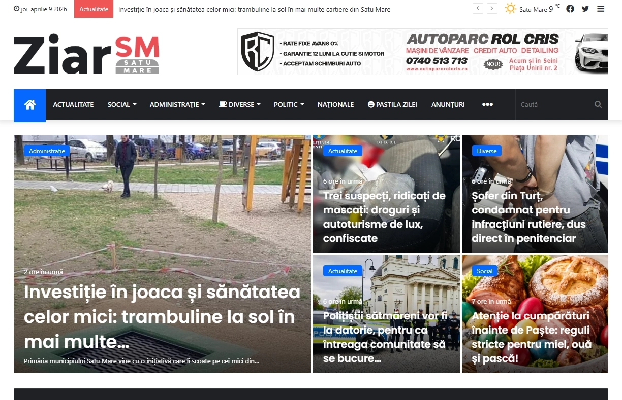 Știri Satu Mare Ziar SM