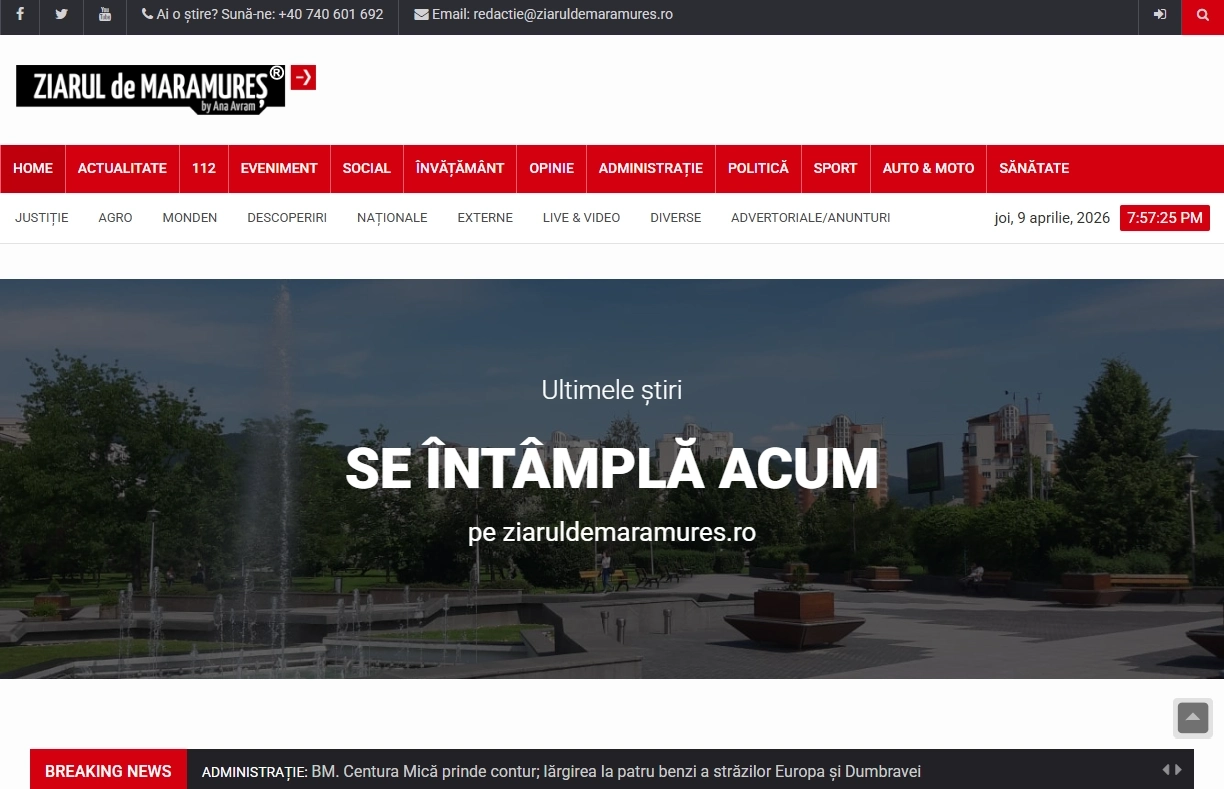 Site platforma de Stiri